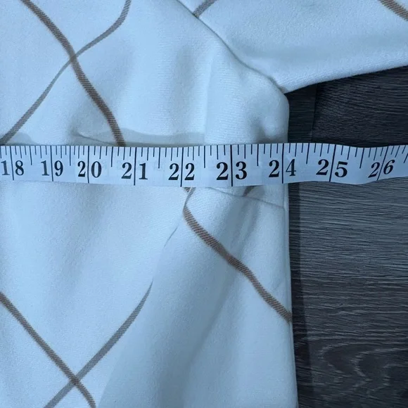 Chico's Cream and Brown Utility Jacket - Picture 6 of 7